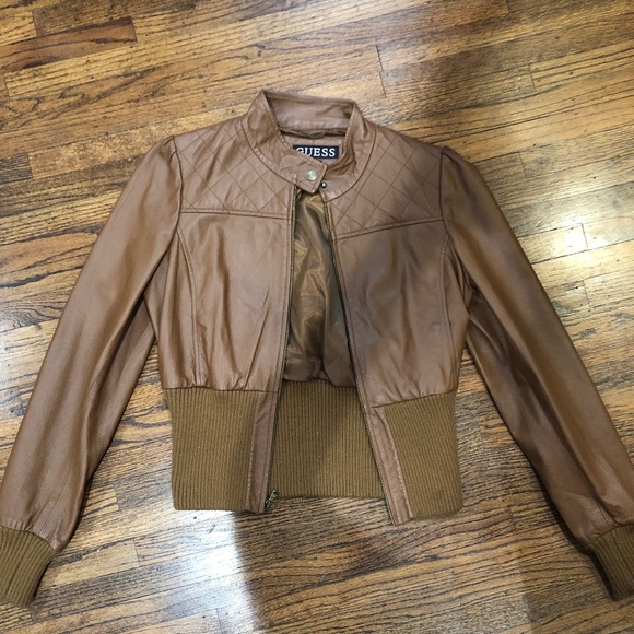Guess leather jacket - Picture 1 of 2